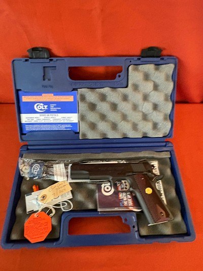 COLT 1911 GOVERNMENT COMPETITION SERIES MODEL SEMI AUTO PISTOL ~ 38 SUPER ~ - Image 1 of 14