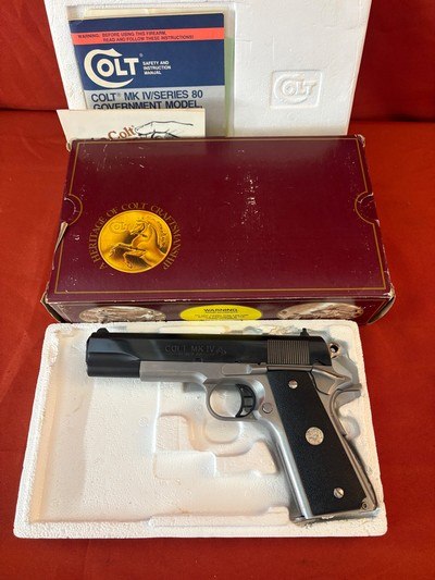 COLT 1911 COMBAT ELITE TWO TONE SEMI AUTO PISTOL 45ACP - Image 1 of 15