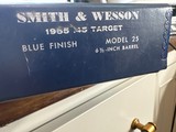 SMITH & WESSON MODEL 25-2 MODEL OF 1955 REVOLVER ~ CALIBER 45ACP ~ - Image 20 of 20