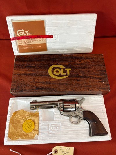 COLT SINGLE ACTION ARMY REVOLVER 4 3/4