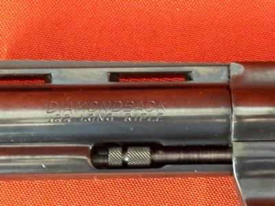 COLT DIAMONDBACK REVOLVER 4