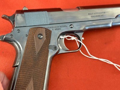 HIGH CONDITION ~ COLT 1911 COMMERIAL SEMI AUTO PISTOL 45 ACP ~ MADE IN 1917 ~ - Image 8 of 14