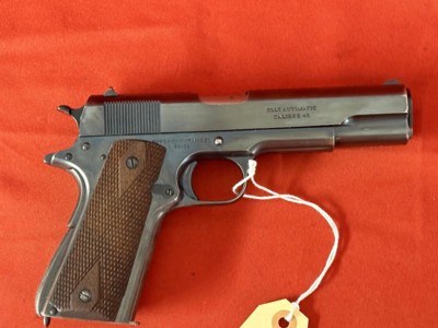 COLLECTOR QUALITY ~ COLT COMMERIAL 1911 SEMI AUTO PISTOL 45ACP MADE IN 1917 - Image 1 of 15
