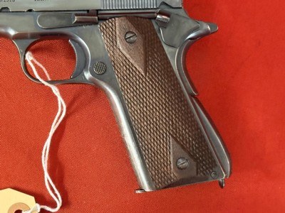 COLLECTOR QUALITY ~ COLT COMMERIAL 1911 SEMI AUTO PISTOL 45ACP MADE IN 1917 - Image 6 of 15
