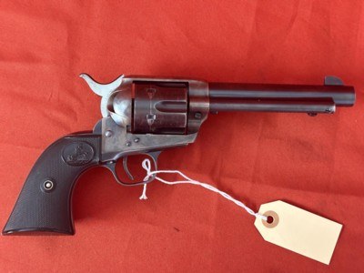 COLT 1st GEN SINGLE ACTION ARMY REVOLVER 38-40 W.C.F. ~ MADE IN 1932 ~ - Image 4 of 23
