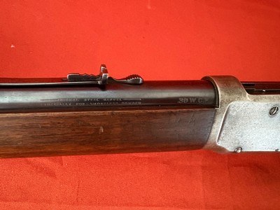 WINCHESTER MODEL 94 LEVER ACTION RIFLE 30 W.C.F. ~ MADE IN 1921 ~ - Image 15 of 19