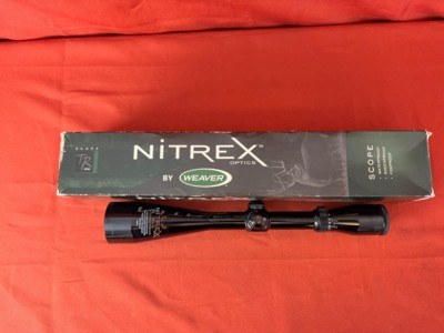 WEAVER NITREX OPTICS RIFLE SCOPE 3-10x50mm - Image 2 of 11