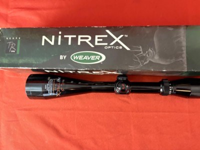 WEAVER NITREX OPTICS RIFLE SCOPE 3-10x50mm - Image 3 of 11