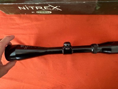 WEAVER NITREX OPTICS RIFLE SCOPE 3-10x50mm - Image 8 of 11