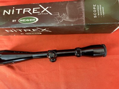 WEAVER NITREX OPTICS RIFLE SCOPE 3-10x50mm - Image 6 of 11