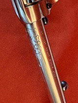COLT SINGLE ACTION ARMY 2ND GEN 45LC ~ OLD DOMONION ENGRAVED ~ DICK CLARK HISTORY ~ - Image 11 of 24
