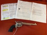 COLT SINGLE ACTION ARMY 2ND GEN 45LC ~ OLD DOMONION ENGRAVED ~ DICK CLARK HISTORY ~