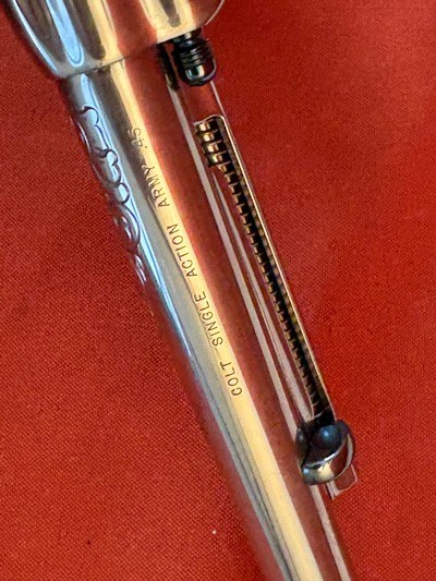 COLT SINGLE ACTION ARMY 2ND GEN 45LC ~ OLD DOMONION ENGRAVED ~ DICK CLARK HISTORY ~ - Image 12 of 24