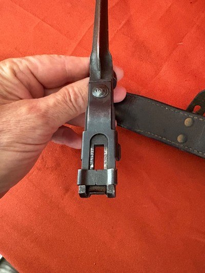JOHNSON MODEL 1941 SEMI AUTO RIFLE BAYONET - Image 7 of 9