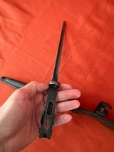 JOHNSON MODEL 1941 SEMI AUTO RIFLE BAYONET - Image 9 of 9