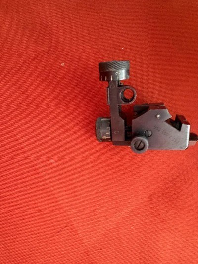 REMINGTON MODEL 37 TARGET RIFLE RECEIVER SIGHT - Image 3 of 6