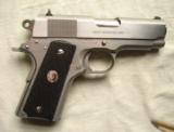 Colt 45 acp Officer's model, SS satin finish, New Condition - 1 of 9