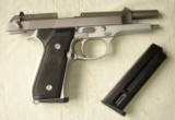 Bereta 9mm, model 92FS, Stainless Steel Satin-Finish, - 4 of 5