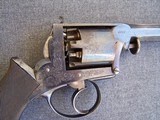 Cased, Engraved, Adams style Austrian Percussion Revolver - 5 of 18