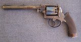 Cased, Engraved, Adams style Austrian Percussion Revolver - 3 of 18