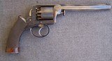 Cased, Engraved, Adams style Austrian Percussion Revolver - 4 of 18