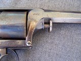 Cased, Engraved, Adams style Austrian Percussion Revolver - 14 of 18