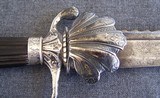 Pair of silver mounted mid-1750's British hunting swords - 9 of 20