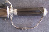 Pair of silver mounted mid-1750's British hunting swords - 4 of 20