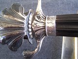 Pair of silver mounted mid-1750's British hunting swords - 15 of 20