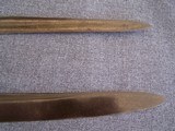 Pair of silver mounted mid-1750's British hunting swords - 17 of 20