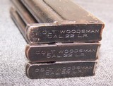 3 Original 1st series Colt Woodsman 22lr magazines - 3 of 8