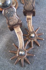 Antique August Buermann Spurs - 8 of 11