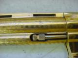 4333 Colt Python 357 mag 6 inch Gold plate engine turned - 4 of 12