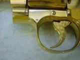 4333 Colt Python 357 mag 6 inch Gold plate engine turned - 6 of 12