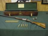 4693 G E Lewis 24ga 28bls round body sidelock Motor Case Award Winner Excellant condition - 1 of 13