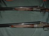 4718 Arrieta 801 12ga 27bls CUSTOM SHOP #1/#2 Leather 2 gun case FINE - 5 of 12
