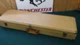 4744 Winchester shotgun case, yellow. will take up to and including a 32