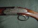 4756 Beretta BL 6 12 ga 28bls m/f 98-99% condition sideplate engraved - 7 of 12