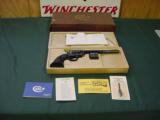 4819 Colt Peacemaker Buntline Dual Cyliner 22 lr 22 mag NEW IN BOX NONE FINER - 1 of 12