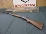 4866 Winchester 63 22 cal rifle hang tag, instructions, PICTURE BOX 1950 MFG, NEW IN BOX - 1 of 10