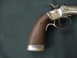 4937 Stevens pocket pistol 22 short nickel/walnut EXCELLENT - 9 of 10