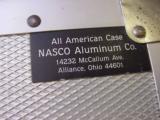 4977 NASCO All American Aluminum case for 28inch bls and 3 tube sets - 1 of 6