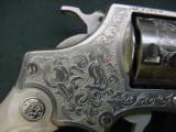 5003 Smith Wesson model 60 Nickel 38 spcl engraved - 8 of 12