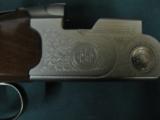 5800 Beretta 686 Silver Pigeon 20ga 27bls 2 screw cks CASED 99% - 10 of 16