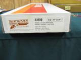 5927 Winchester 23 Golden Quail 20ga 26bls ic/mod AS NEW IN WINCASE/Box all papers AA+Fancy - 2 of 11