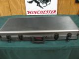 5953 Winchester 101 Super grade-Pigeon- 12ga 27 bls 2 winchokes Winchester aluminum case 97-98% - 1 of 12
