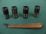 6038 Winchester 101 and 23extended chokes and wrench NEW OLD STOCK - 2 of 3