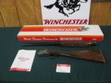 6051 Winchester Pigeon FEATHERWEIGHT 25.5 barrels ic,mod, 2 3/4& 3 inch chambers,STRAIGHT GRIP, coin silver engraved receiver with game birds, single
- 1 of 12