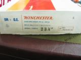 6083 Winchester Grand European Double Express rifle 270/270.24 inch barres, rings&bases and keys. Target dated May 1983. Correct Winchester case and b - 11 of 24