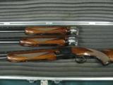6087 Winchester 101 SKEET SET 20 28 410 gauge, 28 inch barrels, 3 forends, pistol grip with cap, Winchester butt plate, ALL ORIGINAL, AS NEW, 99% cond - 3 of 15